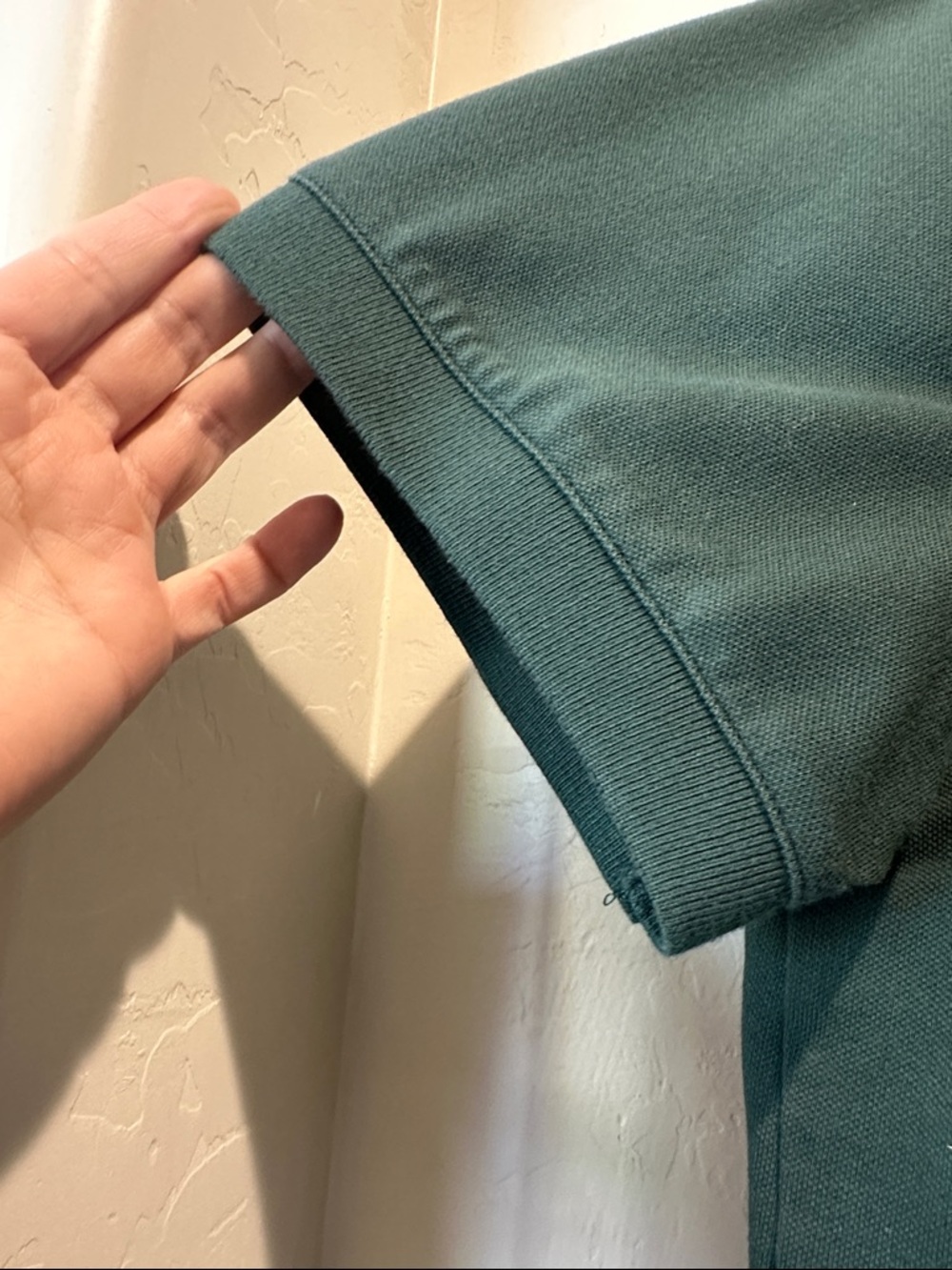 Goodfellow & Co Men's Forest Green Polo Shirt - Picture 3 of 5